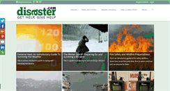 Desktop Screenshot of disaster.com